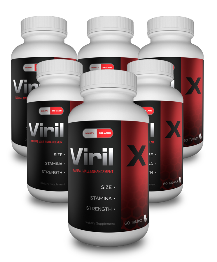 Virilix vitality tablet bottles